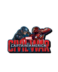 Thumbnail for Marvel Captain America Civil War Face Funky Chunky Magnet – 3 PC PPK