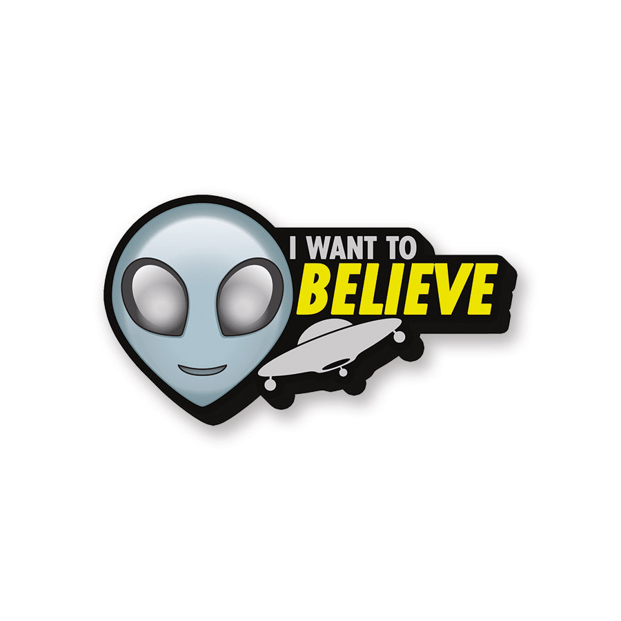Alien Believe - Ship Funky Chunky Magnet – 3 PC PPK
