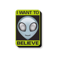 Thumbnail for Alien Believe - Sign Funky Chunky Magnet – 3 PC PPK