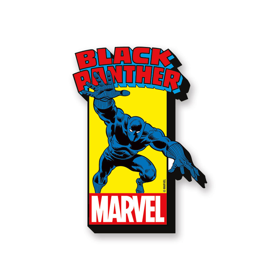 Marvel Black Panther w/Logo Funky Chunky Magnet – 3 PC PPK