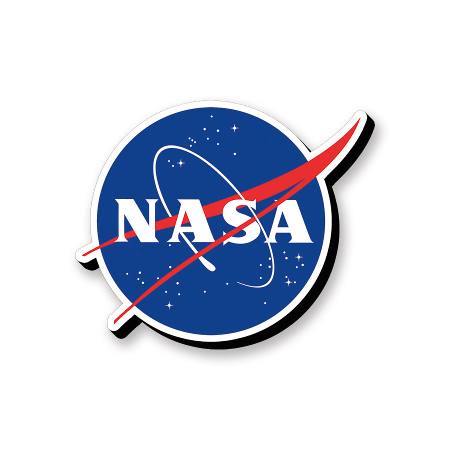 NASA Logo Funky Chunky Magnet – 3 PC PPK