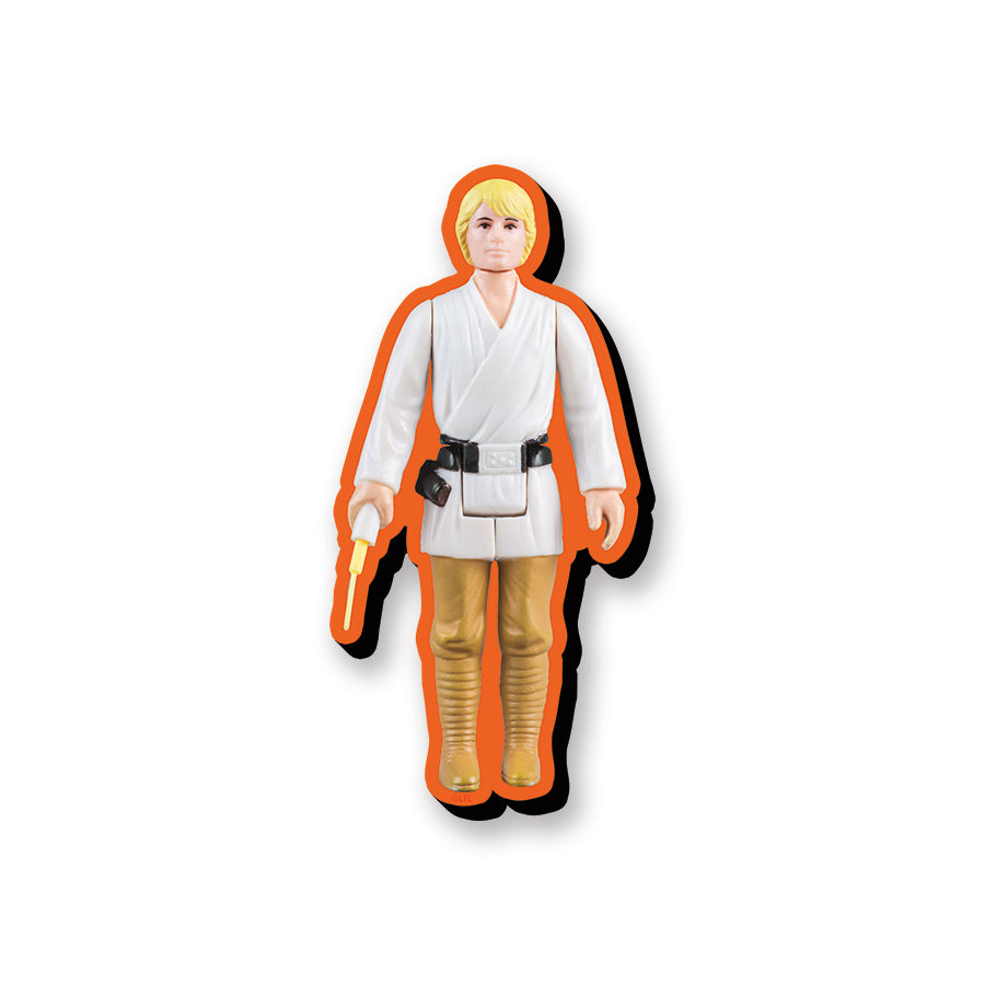 Star Wars Luke Skywalker Action Figure Funky Chunky Magnet – 3 PC PPK