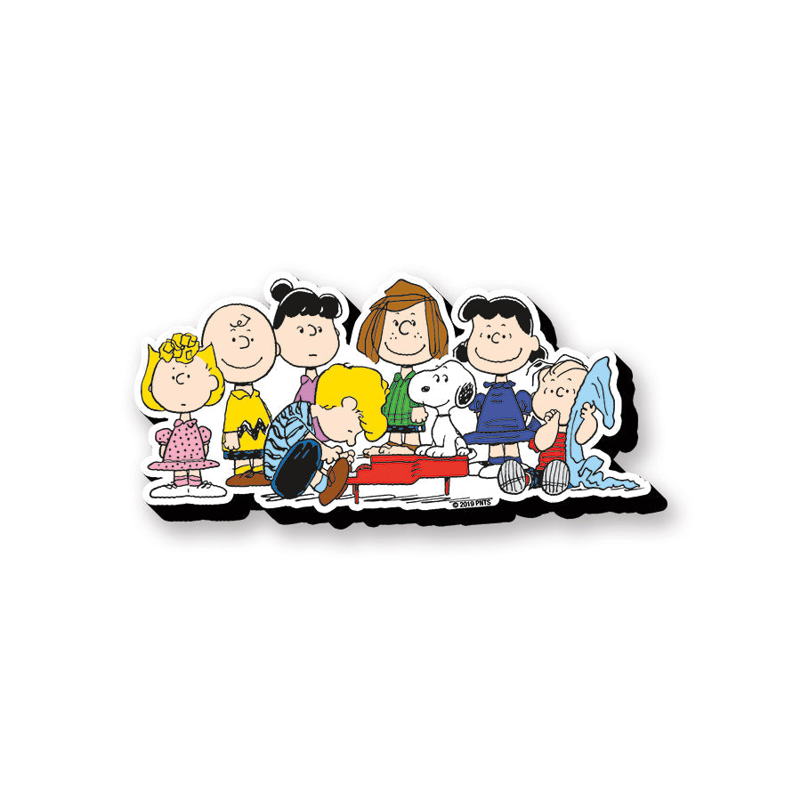 Peanuts Cast Funky Chunky Magnet – 3 PC PPK
