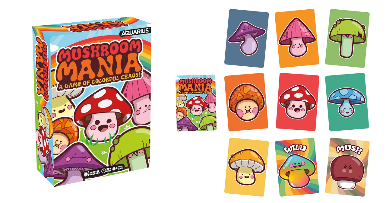 Mushroom Mania Card Game – 3 PC PPK