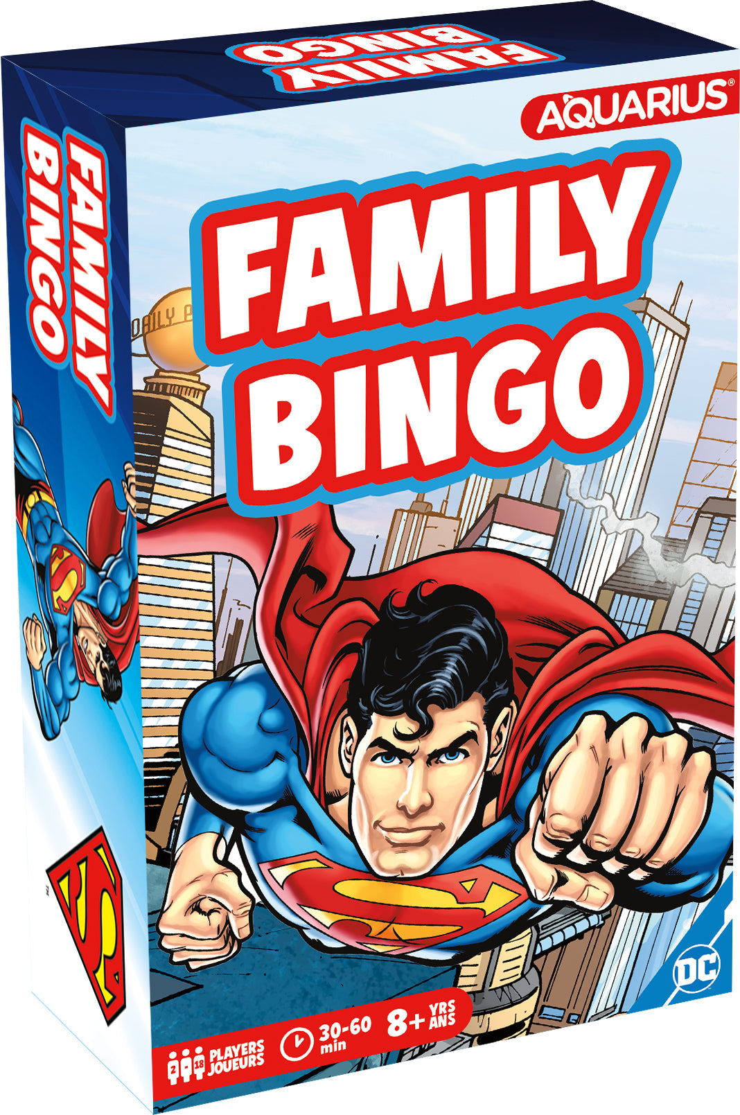 DC Comics Superman Family Bingo Game – 6 PC PPK