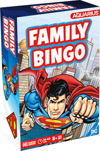 Thumbnail for DC Comics Superman Family Bingo Game – 6 PC PPK