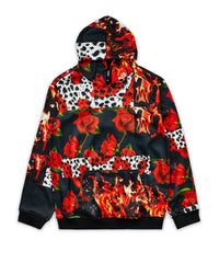 Thumbnail for Fire Hoodie Shorts Set