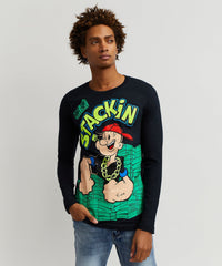 Thumbnail for Popeye Stackin L/S T-Shirt