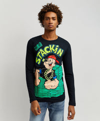 Thumbnail for Popeye Stackin L/S T-Shirt