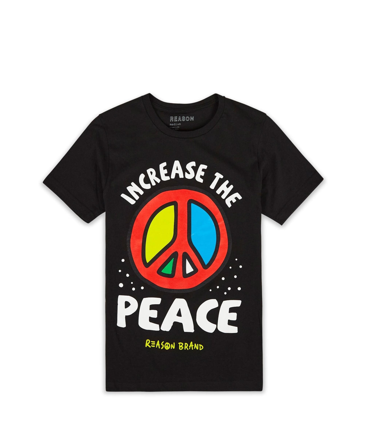 Increase Peace Short Sleeve T-Shirt - Black