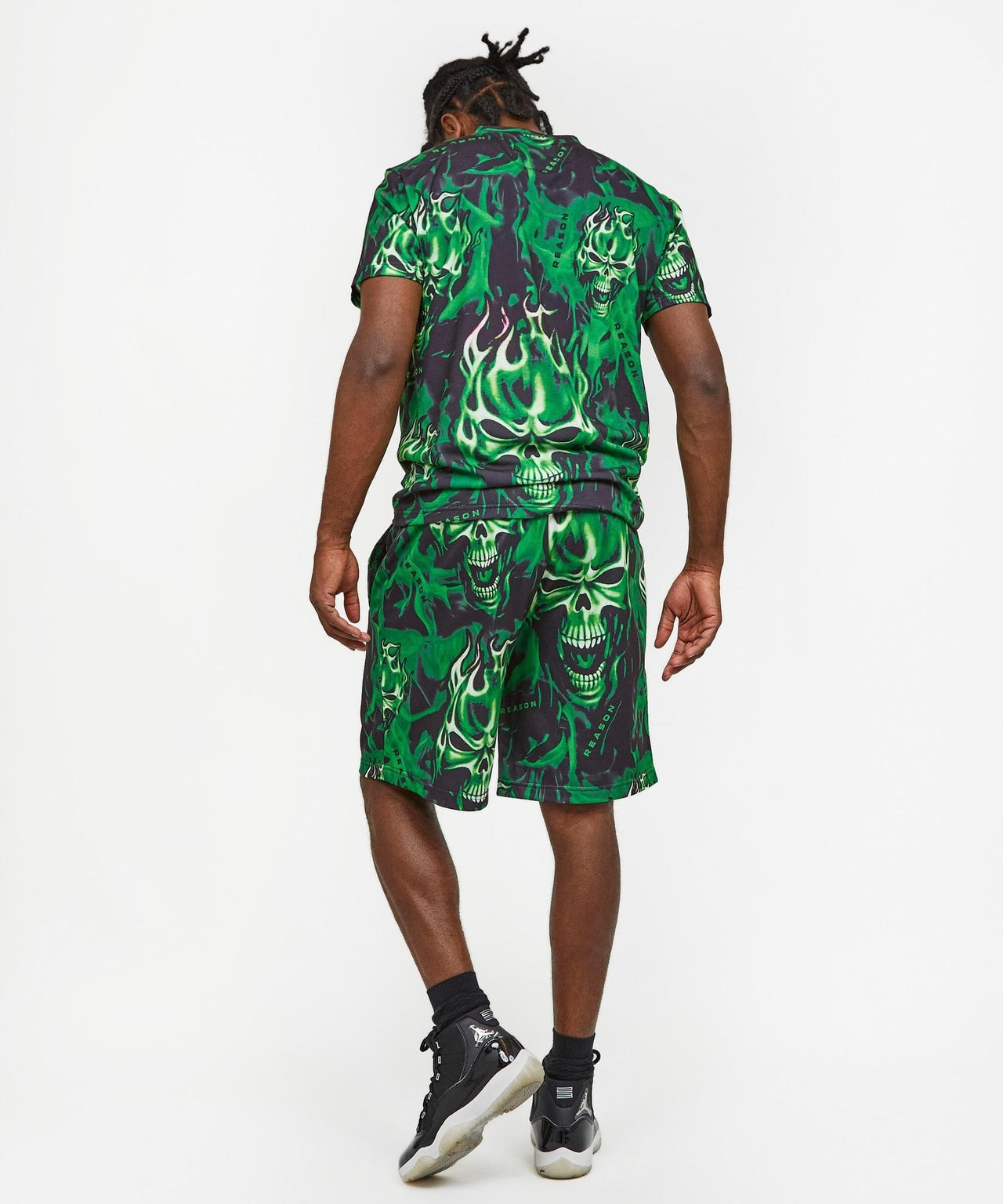 Skull Rider T-Shirt & Shorts Set