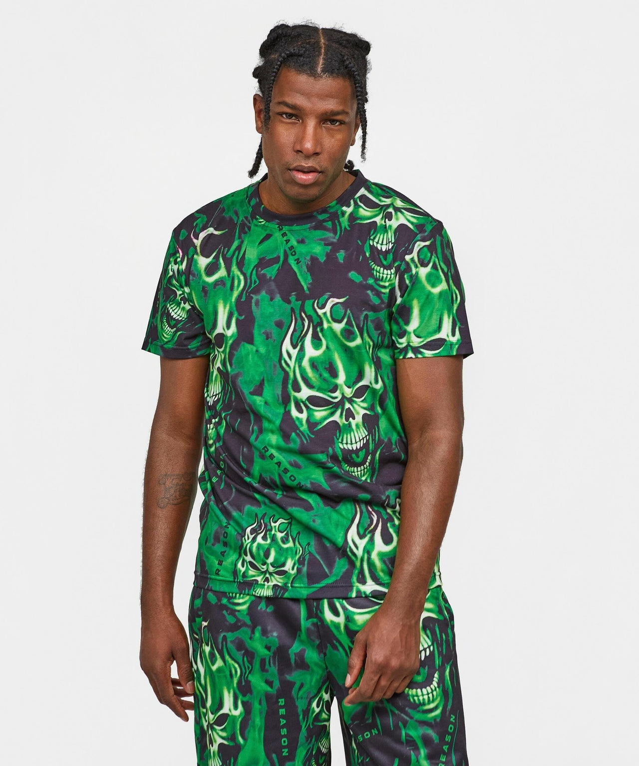Skull Rider T-Shirt & Shorts Set