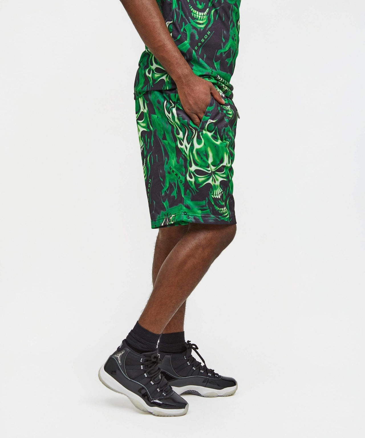 Skull Rider T-Shirt & Shorts Set