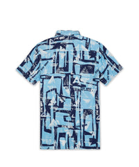 Thumbnail for Aqua Shirt Shorts Set