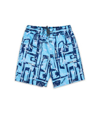 Thumbnail for Aqua Shirt Shorts Set