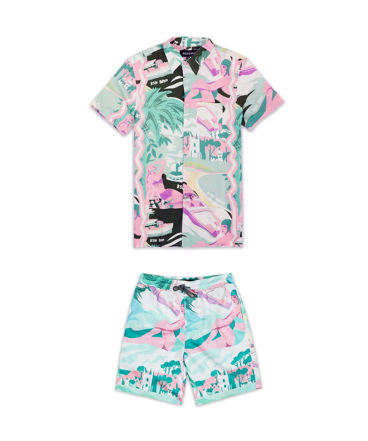 Sail Shirt Shorts Set