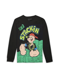 Thumbnail for Popeye Stackin L/S T-Shirt
