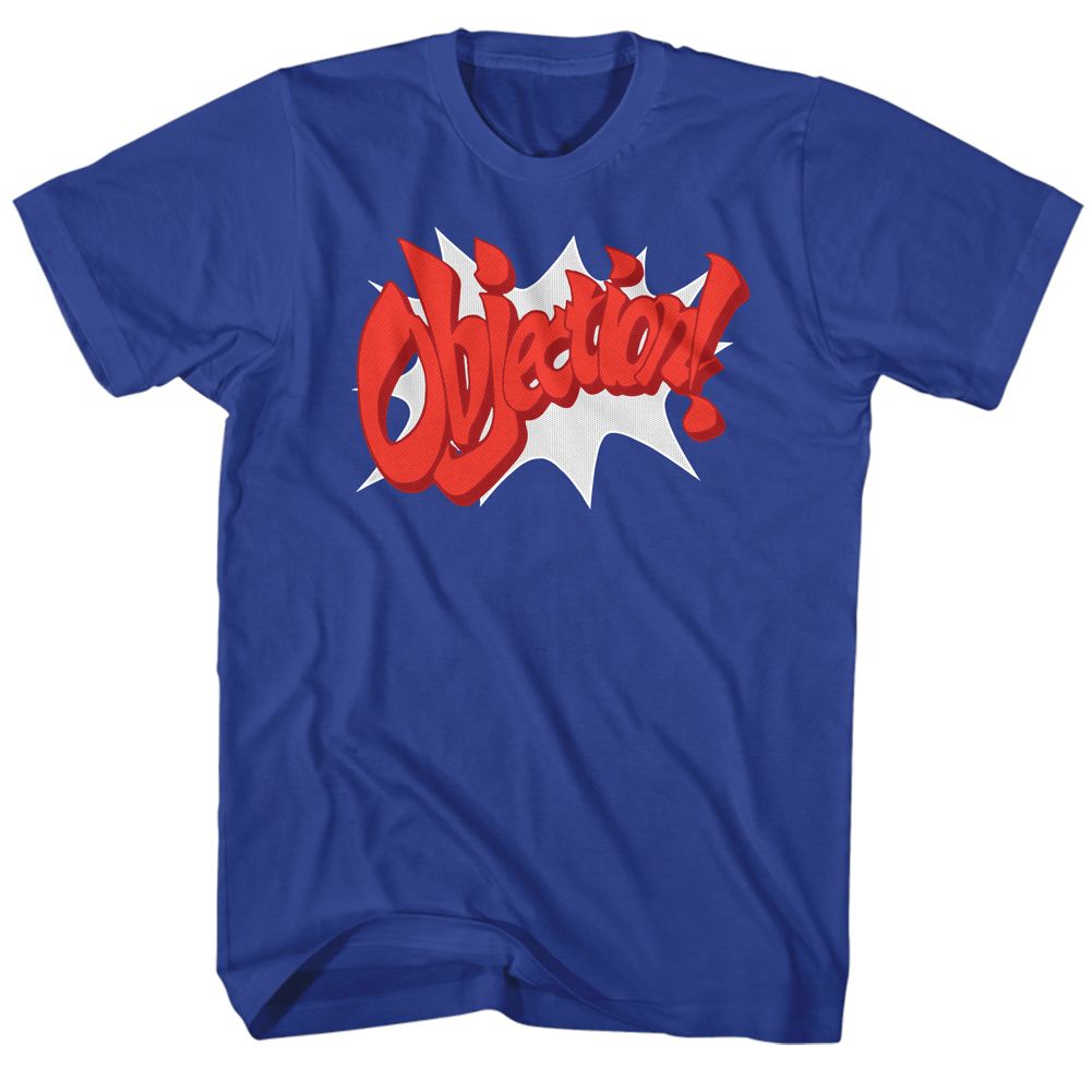 ACE ATTORNEY-OBJECTION-ROYAL ADULT S/S TSHIRT
