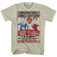 Thumbnail for ACE ATTORNEY-FIGHT-KHAKI HEATHER ADULT S/S TSHIRT