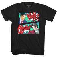 Thumbnail for ACE ATTORNEY-HOLD THE OBJECTION-BLACK ADULT S/S TSHIRT