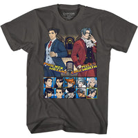 Thumbnail for ACE ATTORNEY-CHOOSE YOUR FIGHTER-SMOKE ADULT S/S TSHIRT
