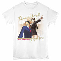 Thumbnail for Ace Attorney Wright and Fey Adult T-Shirt