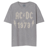 Thumbnail for ACDC 1973 SILVER OVERSIZED JUNIORS TEE