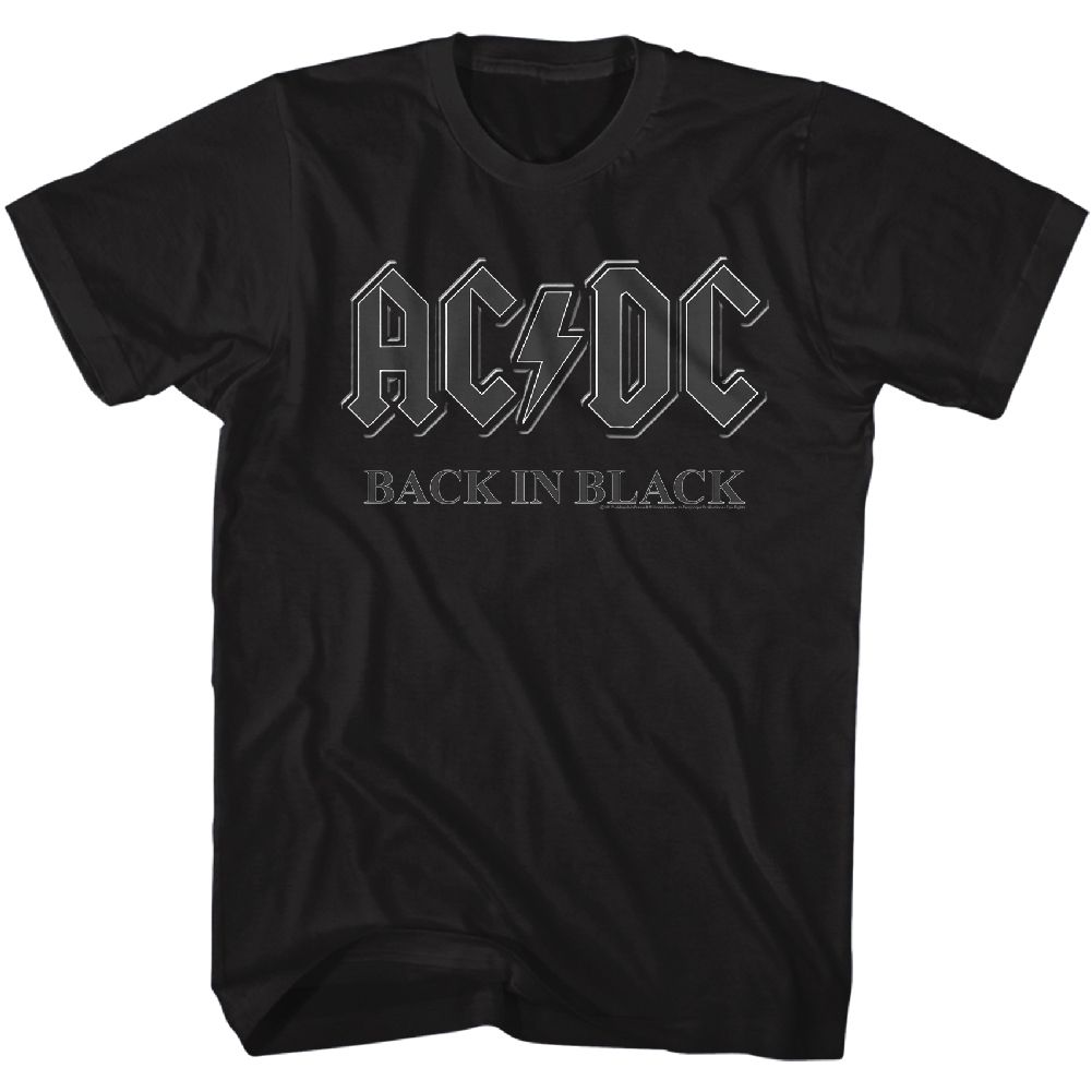 ACDC-BACK IN BLACK-BLACK ADULT S/S TSHIRT