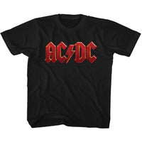 Thumbnail for ACDC-DISTRESS RED-BLACK TODDLER S/S TSHIRT