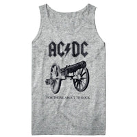 Thumbnail for ACDC-ABOUT TO ROCK AGAIN-GRAY HEATHER ADULT TANK