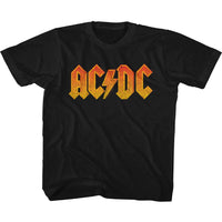 Thumbnail for ACDC-DISTRESS ORANGE-BLACK TODDLER S/S TSHIRT