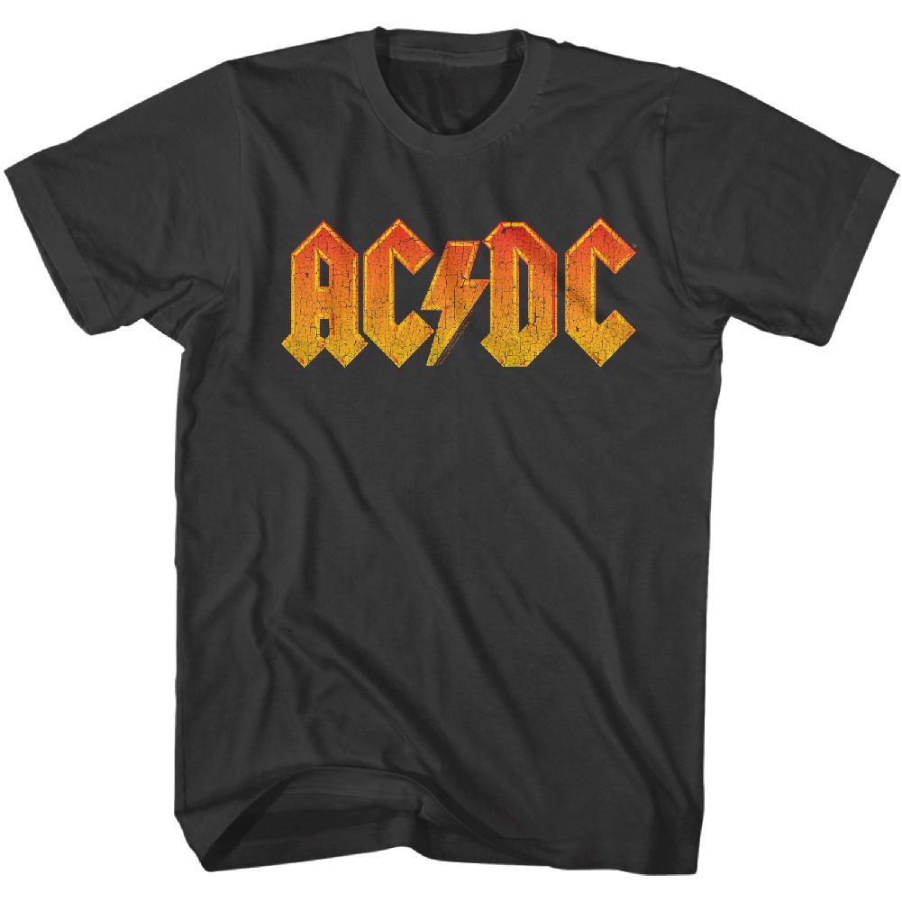 ACDC-DISTRESS ORANGE-SMOKE ADULT S/S TSHIRT