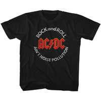 Thumbnail for ACDC-NOISE POLLUTION-BLACK YOUTH S/S TSHIRT
