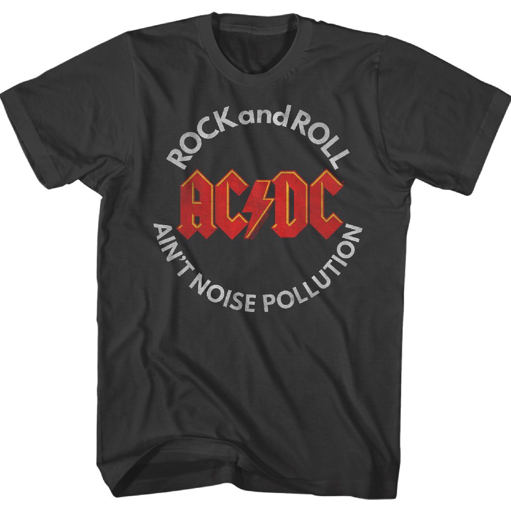 ACDC-NOISE POLLUTION-SMOKE ADULT S/S TSHIRT