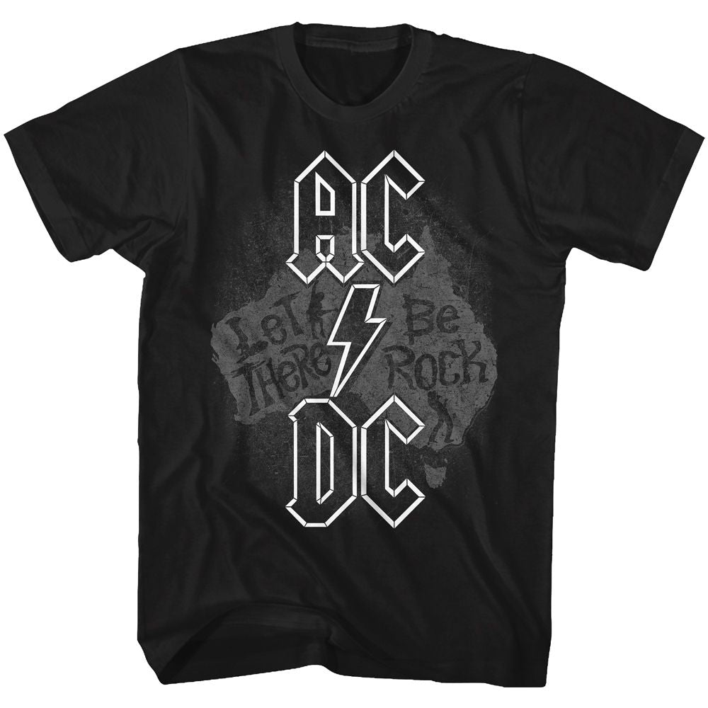 ACDC-LET THERE BE-BLACK ADULT S/S TSHIRT
