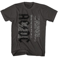 Thumbnail for ACDC-ROCK AND ROLL THUNDER TOUR-SMOKE ADULT S/S TSHIRT