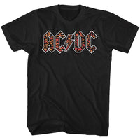 Thumbnail for ACDC-LEOPARD PRINT-BLACK ADULT S/S TSHIRT