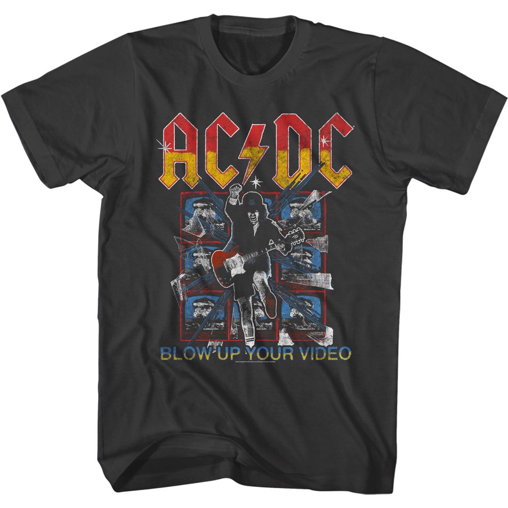 ACDC-BUYV SCREENS-SMOKE ADULT S/S TSHIRT