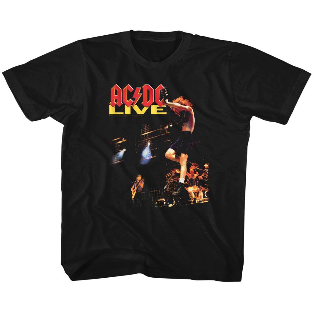 ACDC-ACDC LIVE-BLACK YOUTH S/S TSHIRT