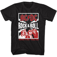 Thumbnail for ACDC-ACDC ROCK AND ROLL LIGHTNING-BLACK ADULT S/S TSHIRT