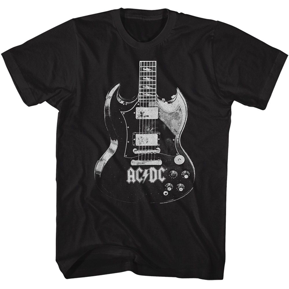 ACDC-ACDC ANGUS GUITAR-BLACK ADULT S/S TSHIRT