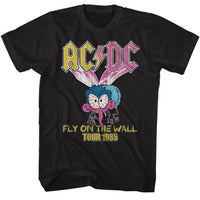 Thumbnail for ACDC-ACDC LARGE FLY-BLACK ADULT S/S TSHIRT