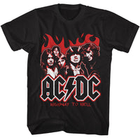 Thumbnail for ACDC-ACDC HATH 2 TONE-BLACK ADULT S/S TSHIRT
