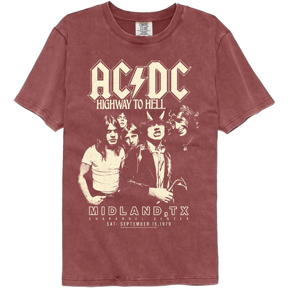 ACDC-ACDC HTH TEXAS-BRICK ADULT S/S COMFORT COLOR TSHIRT