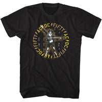 Thumbnail for ACDC-ACDC 50-BLACK ADULT S/S TSHIRT