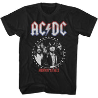 Thumbnail for GARBAGE-ACDC AMERICANA STAR CIRCLE-BLACK ADULT S/S TSHIRT