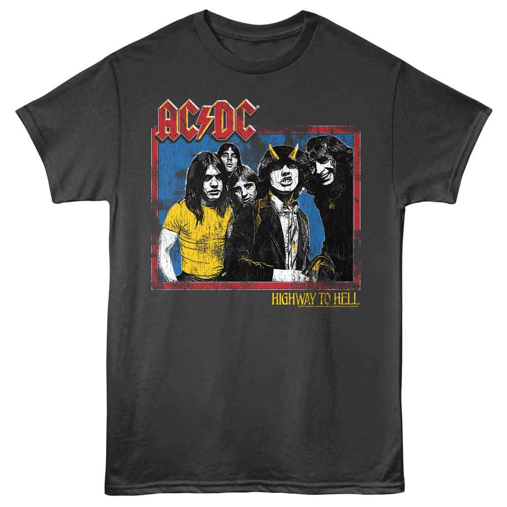 ACDC-ACDC HIGHWAY AGAIN-SMOKE ADULT S/S TSHIRT