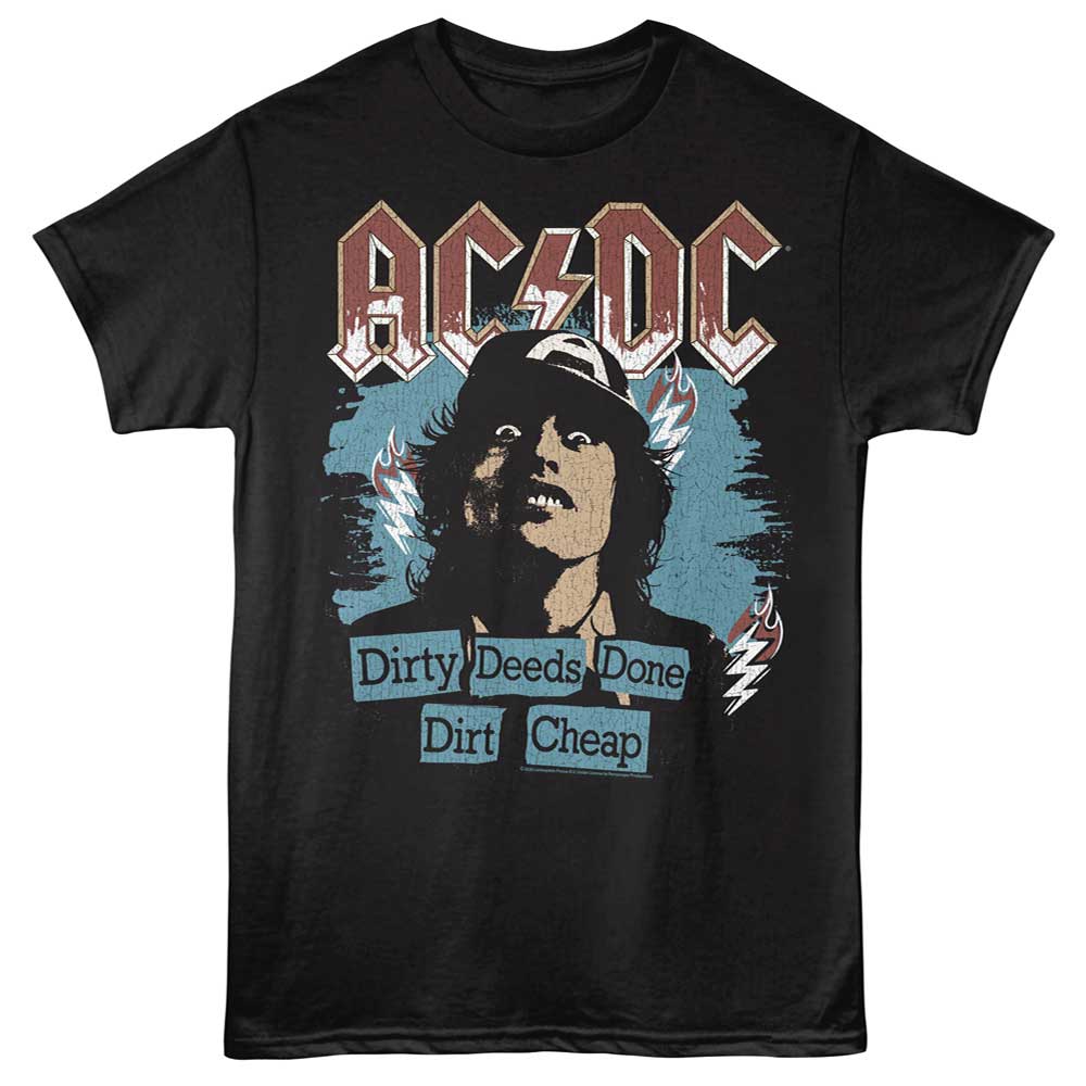 Ac/Dc - AC/DC Dirty Deeds Graphic T-Shirt