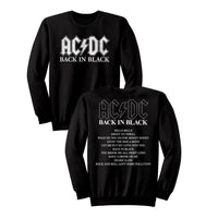 Thumbnail for ACDC-ACDC BNB ALBUM-BLACK ADULT L/S SWEATSHIRT