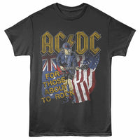 Thumbnail for AC/DC - AC/DC Aus and USA Flags T-Shirt